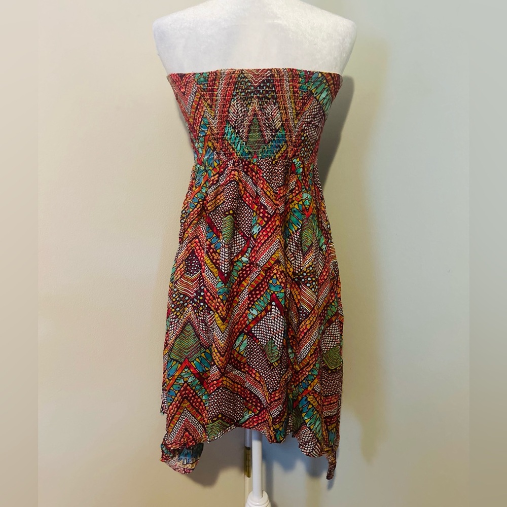 American Rag  Flamingo Color Women's Strapless Dress, Size Medium - Picture 10 of 12